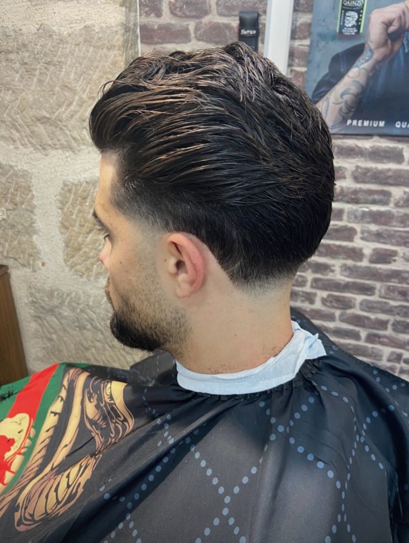 Coupe brushee homme